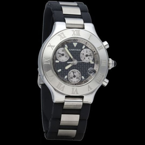 Montre Cartier Montre Must 21 Chronoscaph 58 Facettes MT39157
