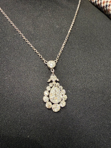 Pendentif Pendentif Or blanc - Diamant 58 Facettes 1.0000685/1