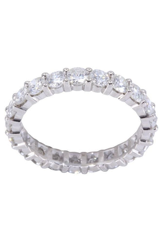 Bague ALLIANCE ANCIENNE DIAMANTS 58 Facettes 094821