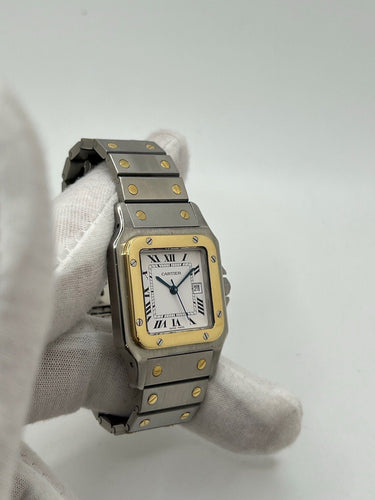 Montre Cartier Santos Carree Automatic 2961 58 Facettes