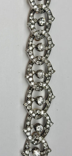 Bracelet Bracelet Belle Époque yellow gold, silver, diamonds 23.10 karats – France, circa 1910–1920 58 Facettes E34