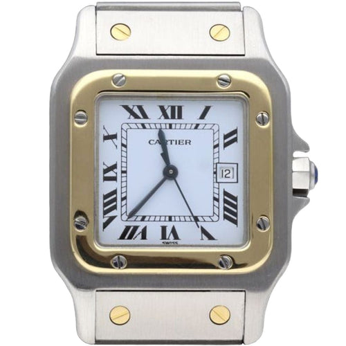 Montre Cartier Montre Santos De Cartier Automatique 58 Facettes MT41450