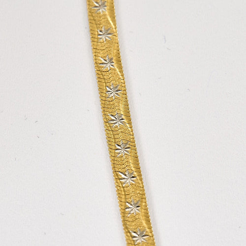 Collier Collier en Or jaune & blanc 18k 58 Facettes THI0310