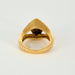 Bague 55 Bague or jaune, diamant noir 58 Facettes 240334