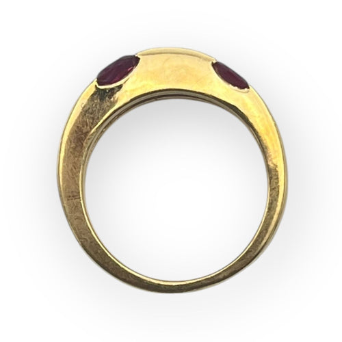 Bague 54 Bague or rubis et diamants 58 Facettes 149053464