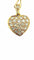 Collier Chaîne et pendentif cœur or jaune et diamants 58 Facettes