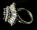 Bague 54 Bague Jupe avec saphir et diamants en baguette et brillant 58 Facettes