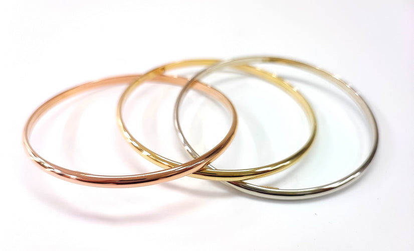 Bracelet Bracelets jonc 3 ors 58 Facettes Brac.3ors-1343