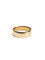 Bague 55 Alliance femme large en or rose 18 carats Napoléon III 58 Facettes
