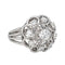 Bague 53 Bague Marguerite  Or blanc Diamant 58 Facettes 4425764CN