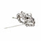 Broche Broche Palladium Diamant 58 Facettes 3824709CN