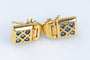 Boucles d'oreilles Boucles d'oreilles 18 carats Or jaune 0.20ct Saphir 58 Facettes BOVISAPH-107