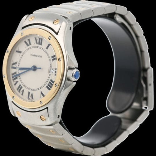 Montre Cartier Montre Santos Ronde 58 Facettes MT42873