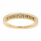 Bague 51 Bague Demi alliance Or jaune Diamant 58 Facettes 1733143CN