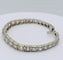 Bracelet Bracelet rivière de diamants fin XIXème en or 18K 58 Facettes