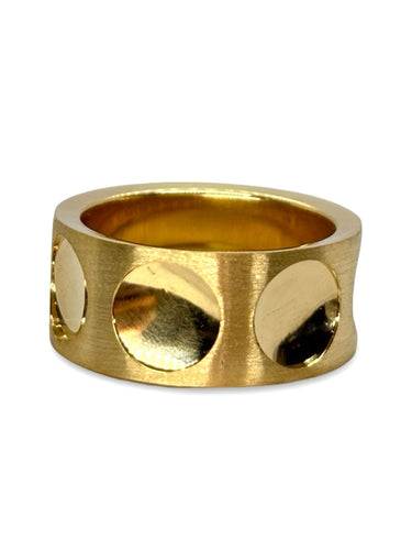 Louis Vuitton-ring Empreinte i gult guld og diamanter 