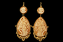 Boucles d'oreilles Boucles d'oreilles en or avec camées antiques 58 Facettes 7654