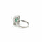 Bague 48 Bague Vintage Or blanc - Emeraude et Diamants 58 Facettes 1.0001674/1