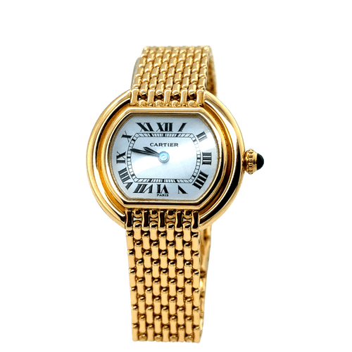 Montre Cartier - Montre « Ellipse » Or jaune 58 Facettes 1.0002232/1