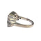 Bague 51 Bague de style Art Déco en or 18 kt avec diamants et aigue-marine 58 Facettes Q56B