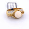 Anello oro giallo con corallo 58 Facettes