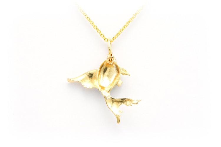 Pendentif Pendentif en or jaune et émail 58 Facettes B553