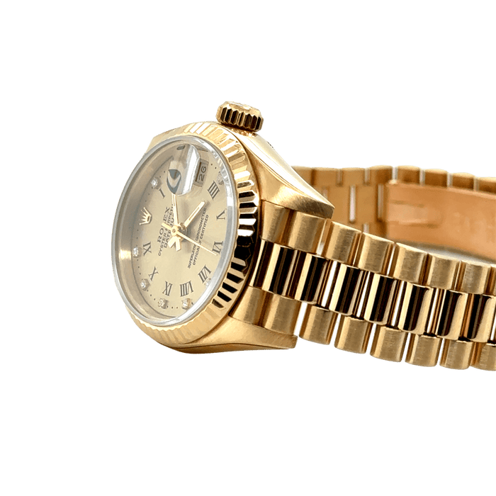 Rolex - Reloj de mujer con fecha justa - Oro amarillo