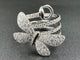 Bague 55 GUCCI. Collection "Flora", bague en or blanc 18K et diamants 58 Facettes