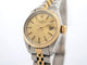 Montre vintage montre ROLEX lady date jubile 6917 26 mm en or & acier automatique 58 Facettes 268181