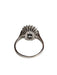 Bague 58 Bague en or blanc saphir et diamants 58 Facettes