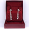 Boucles d'oreilles Boucles d'oreilles Art Déco en or blanc avec diamants 58 Facettes
