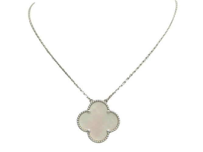 Collier collier VAN CLEEF & ARPELS magic alhambra pendentif nacre or 18k 58 Facettes 271817