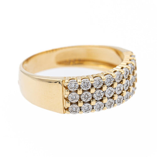 60.5 Bague Or jaune, Or blanc Diamant 58 Facettes 1628762CN