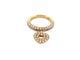 Bague 52 bague POIRAY coeur secret t52 69 diamants 1ct en or jaune 18k 6.7gr 58 Facettes 267698