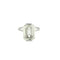Bague 53 Bague en or blanc et Aigue-Marine 58 Facettes BIA1034