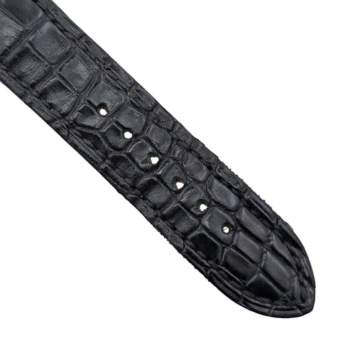 Montre Parmigiani Fleurier - Montre Toric Chronographe Date Or Rose réf. 361 Zenith El Primero 400 Cadran Guilloché Grain d'Orge Noir 58 Facettes