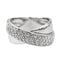 Bague 53 Bague Or blanc Diamant 58 Facettes 2940432CN