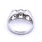 Bague 60 Bague trilogie en or blanc avec diamants 58 Facettes