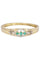 Bracelet BRACELET JONC ÉMERAUDES ET DIAMANTS 58 Facettes 096021