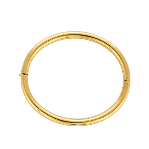 Bracelet Jonc ouvrant or jaune 58 Facettes CLA0354