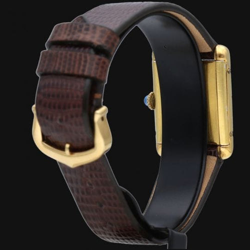 Montre Cartier Montre Tank Vermeil 58 Facettes MT43327