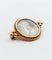 Broche Broche victorienne or rose, miniature femme élégante 58 Facettes A04508