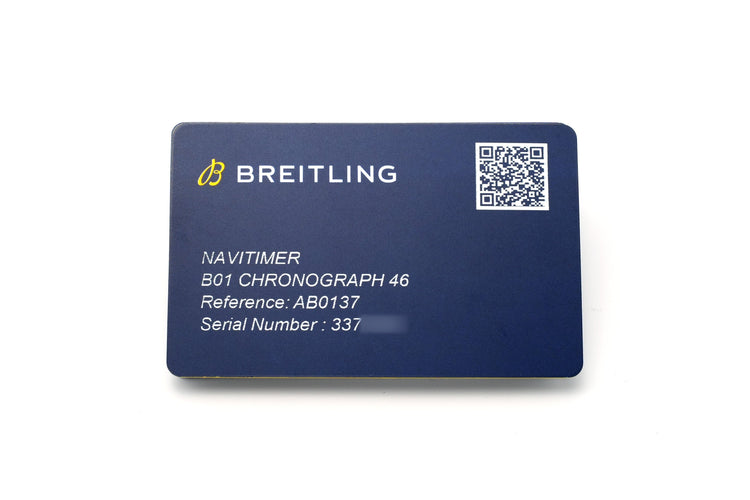 Montre Breitling - Navitimer B01 Chronograph 46mm AB0137 - Full Set 58 Facettes Breitling