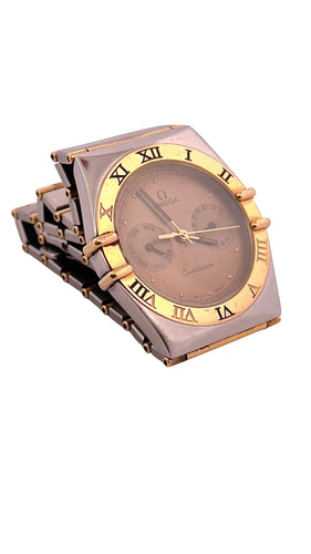 Montre Montre vintage Omega constellation or et acier 58 Facettes