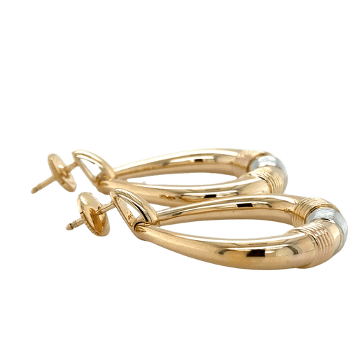 Boucles d'oreilles CARTIER - Boucle d’oreilles 3 ors 58 Facettes 1.0000162/1