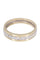 Bague 53 Demi-alliance or jaune et blanc diamants 58 Facettes 090111