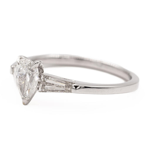 Bague 53 Bague Solitaire Or blanc Diamant 58 Facettes 578717RV