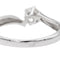 Bague 56 Bague Solitaire Or blanc Diamant 58 Facettes 578416CD