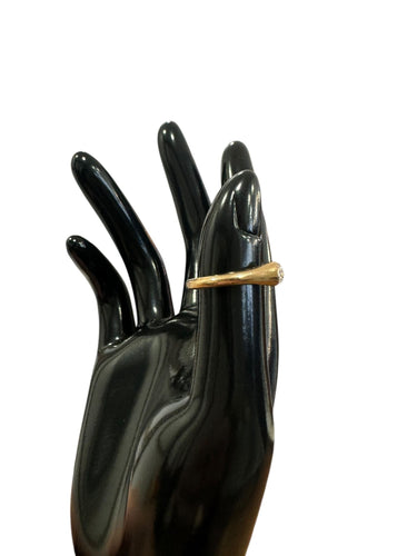 Bague 54 Bague "Toi et Moi" or jaune et diamants 58 Facettes