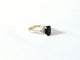 Bague 52 Bague saphir ovale et diamants en or jaune 18k 58 Facettes